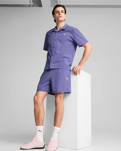 Puma - Wardrobe Ess Seersucker Relaxed Shirt Wv   