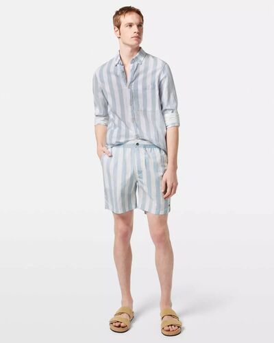 Ανδρικό Σορτς Μαγιό Scotch & Soda - Striped Mid-Length