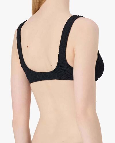 Γυναικείο Bikini Top Μαγιό Mc2 Saint Barth - Pamy W-Crinkle Low Neckline Bralette -Crinkle 00