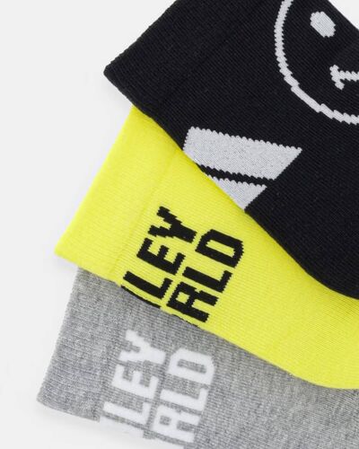 Παιδικές Κάλτσες Adidas 3 Ζευγάρια - Smiley