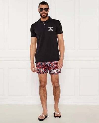 Ανδρική Κοντομάνικη Polo Μπλούζα Philipp Plein - Basic