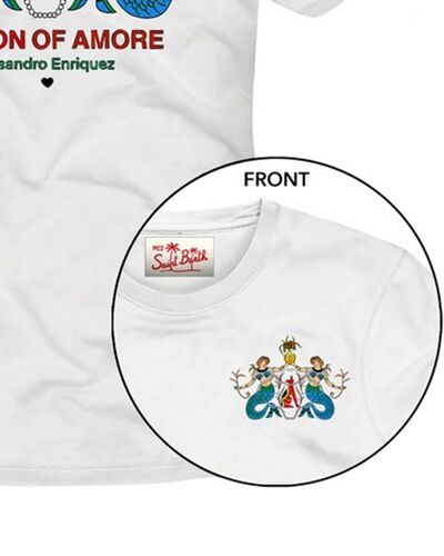 Ανδρική Κοντομάνικη Μπλούζα Mc2 Saint Barth - Tshirt-Season Of Amore 01N