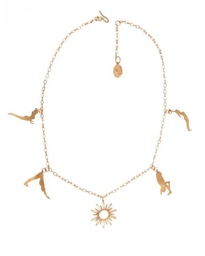 Γυναικείο Κολιέ Ariana Ost - Sun Salutation Charm