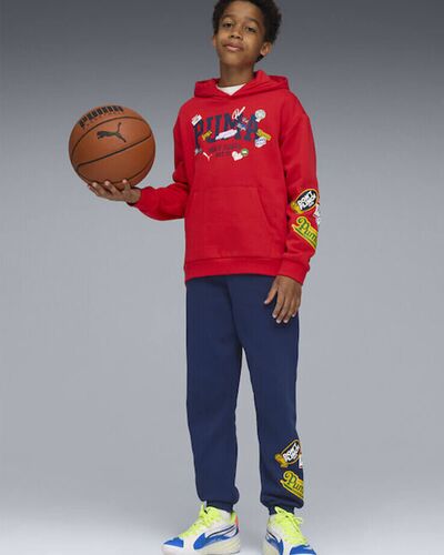 Παιδική Μπλούζα Φούτερ με Κουκούλα Puma - Basketball Hooperhotline Fl B