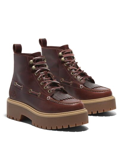Γυναικεία Μποτάκια Timberland - Stone Street Mid Lace Up