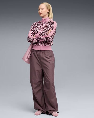 Γυναικείο Jacket Puma - T7 Leo Luxe Aop Track