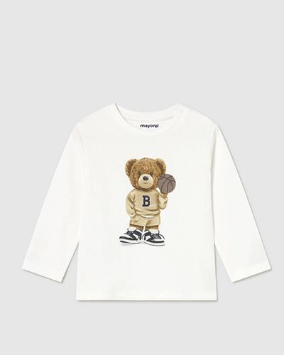 Mayoral - L/s shirt bear         