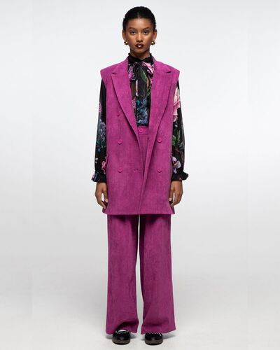 Γυναικείο Αμάνικο Σακάκι Peace And Chaos - Wisteria