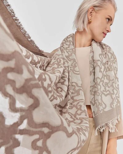 Γυναικείο Φουλάρι Tous - 200X100 Kaos Devore