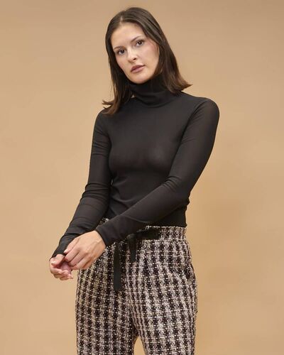 Γυναικεία Μακρυμάνικη Μπλούζα Collectiva Noir - Rodia