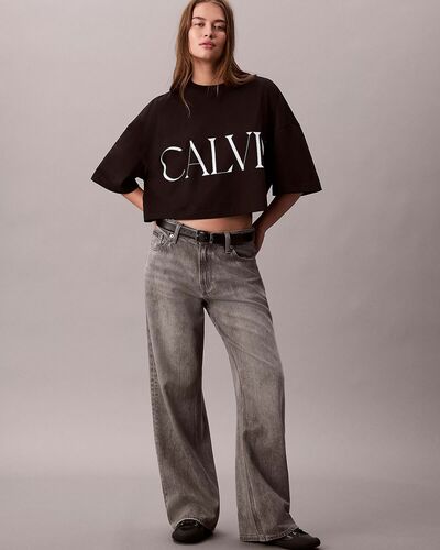 Γυναικεία Μακρυμάνικη Μπλούζα Calvin Klein - Ss Calvin Klein Cropped