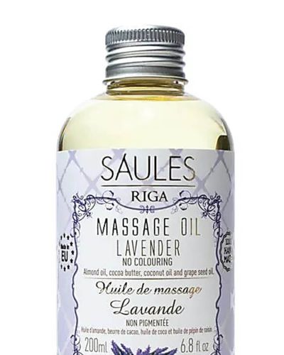 Saules Riga - Natural massage oil lavender