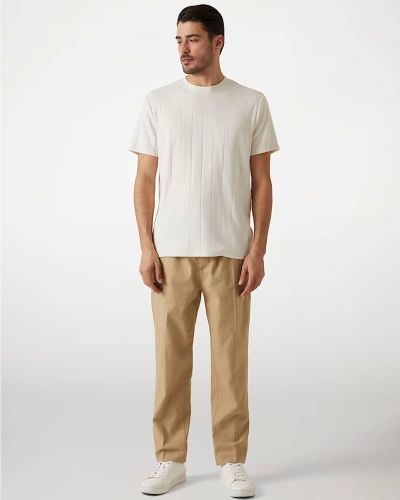 Ανδρική Κοντομάνικη Μπλούζα Guess - Ss Axel Rib