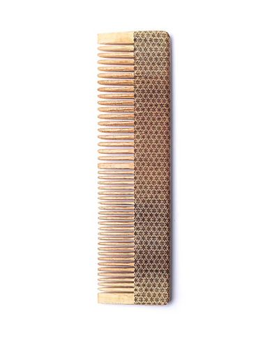 Mani - Natural wooden comb Flower of Life