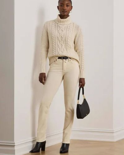 Ralph Lauren - Midrise Strt-Full Length-5 Pocket  