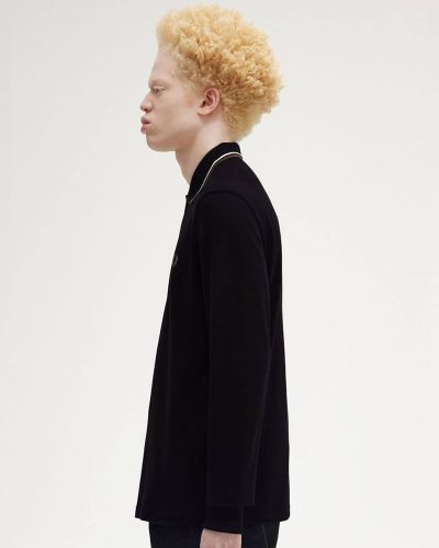 Ανδρική Polo Μακρυμάνικη Μπλούζα Fred Perry - Tls Twin Tipped