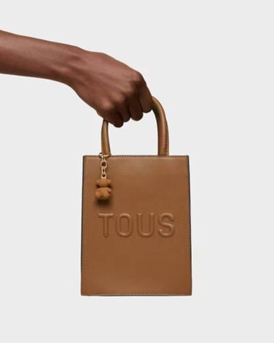 Γυναικεία Τσάντα Mini Bolso Pop Tous Brenda Camel