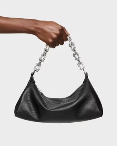 Γυναικεία Τσάντα Bandolera Tous Fold Chain Negro