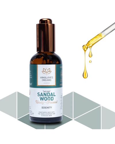 Himalaya's Dreams - Ayurvedic body + face oil Sandalwood/ Serenity 100ml