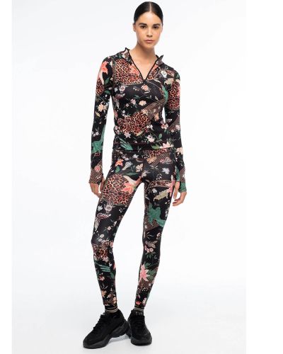 Γυναικεία Μπλούζα με Κουκούλα Peace And Chaos - Sacred Wild Fitted Active Zip