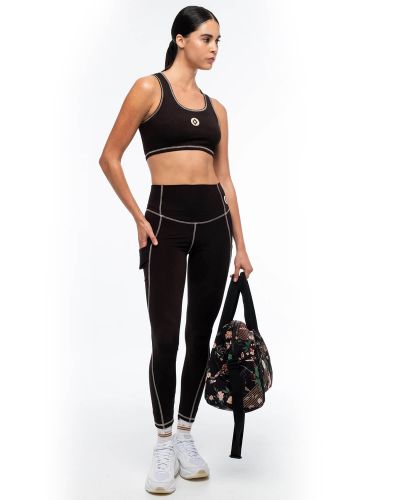 Γυναικείο Κολάν Peace And Chaos - Panther Sports -with pockets