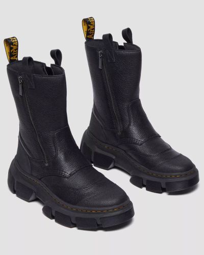 Γυναικεία Μποτάκια Dr Martens - Dmxl Rigger Lunar + Rubber Grain Leather