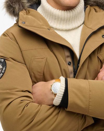 Ανδρικό Parka Jacket Superdry - D3 Ovin Everest Faux Fur