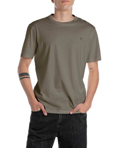 Ανδρική Κοντομάνικη Μπλούζα Replay - M3097-2660