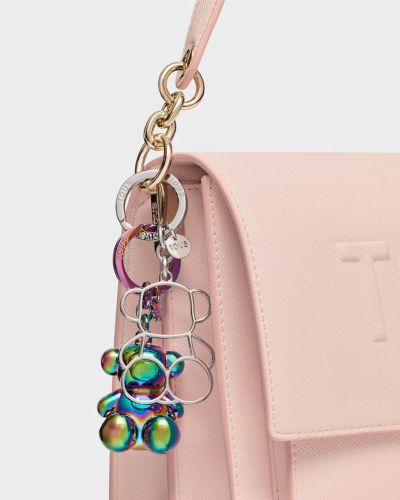 Tous - Llavero Silhoutte Bold Bear Plateado