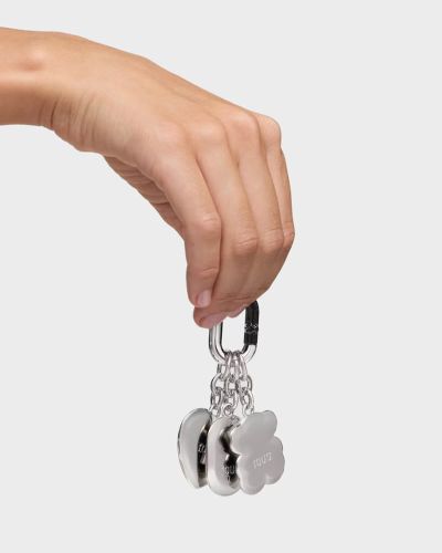 Tous - Pack Llaveros Hold Colgantes Plateado