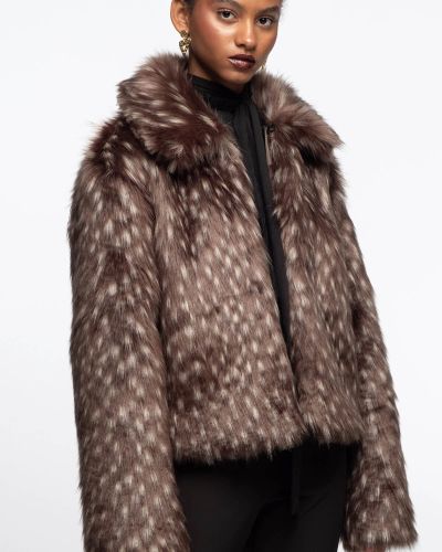 Peace And Chaos - Lavish Eco Fur Coat