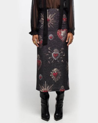 Peace And Chaos - Elisium Midi Skirt