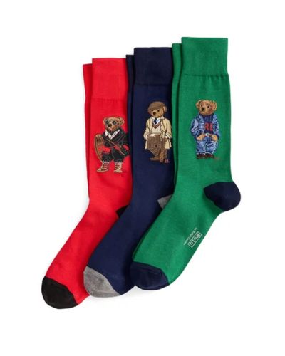 Ανδρικές Κάλτσες Polo Ralph Lauren - Ssnl Bear Gf-Gift Box Set