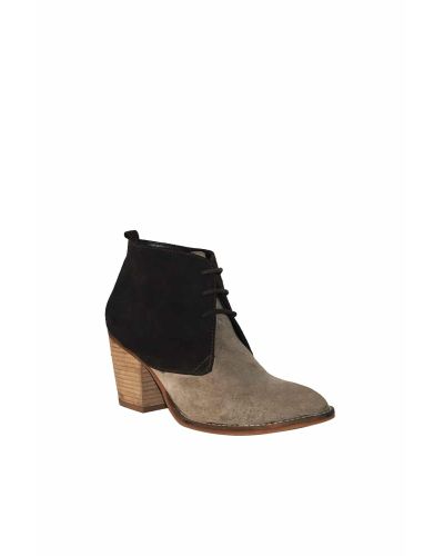 Jeffrey Campbell - Xavier Lace Up Heeled Booties  
