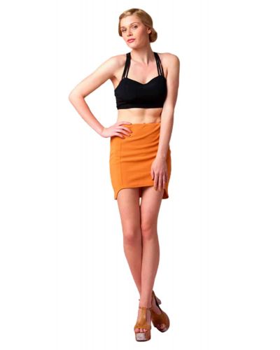 Minkpink - Fonda Mini Skirt Mandarin
