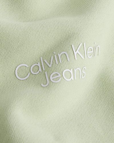 Γυναικείο Παντελόνι Φόρμα Calvin Klein - Stacked Logo Wide Leg