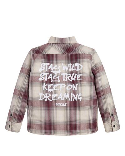 Παιδικό Μακρυμάνικο Πουκάμισο Guess - Yd Flannel Padded