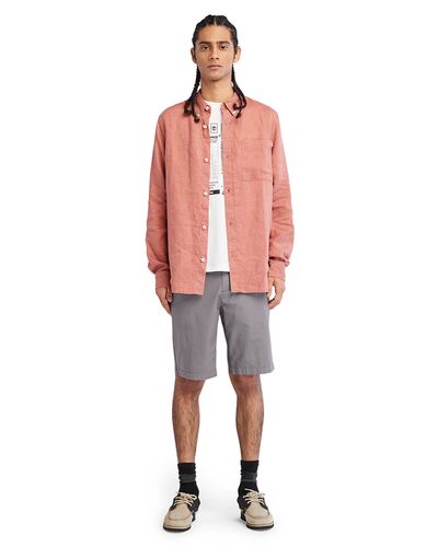 Timberland - DJ11 Ls Linen Pocket Shirt  