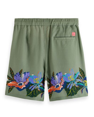 Ανδρικό Σορτς Scotch &amp; Soda - Seasonal With Placement Flower Print