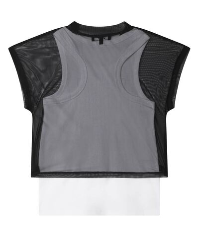 Παιδική Μακρυμάνικη Μπλούζα DKNY  - 5S83 K