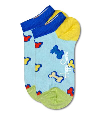 Παιδικές Κάλτσες Happy Socks 2 Ζευγάρια - Kids Dog & Bone Low