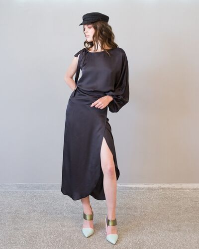 Γυναικεία Μπλούζα με Ένα Μανίκι Collectiva Noir - Karen