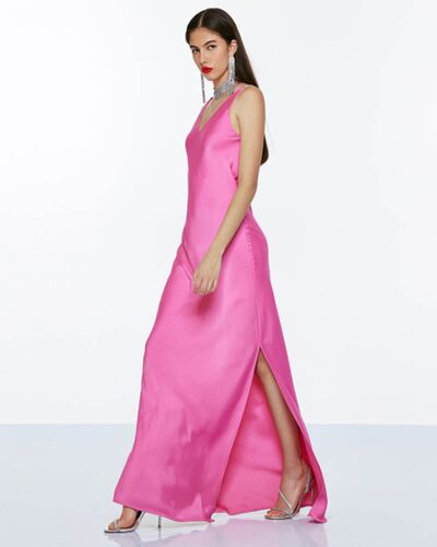 Spell - 3331 Maxi Satin Dress 