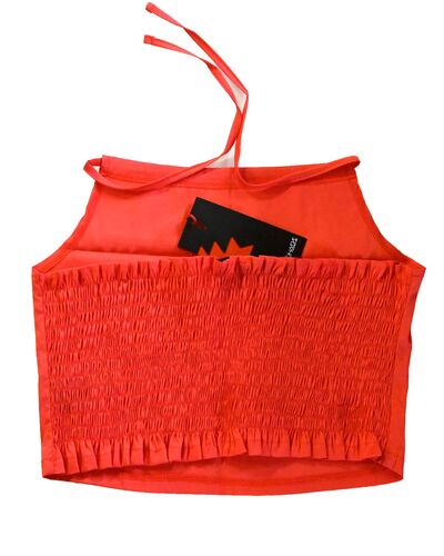 Γυναικεία Crop Μπλούζα Peace And Chaos - Poplin