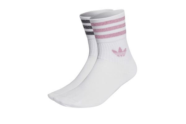 Γυναικείες Κάλτσες Adidas 2 Ζευγάρια - Mid Cut Glt
