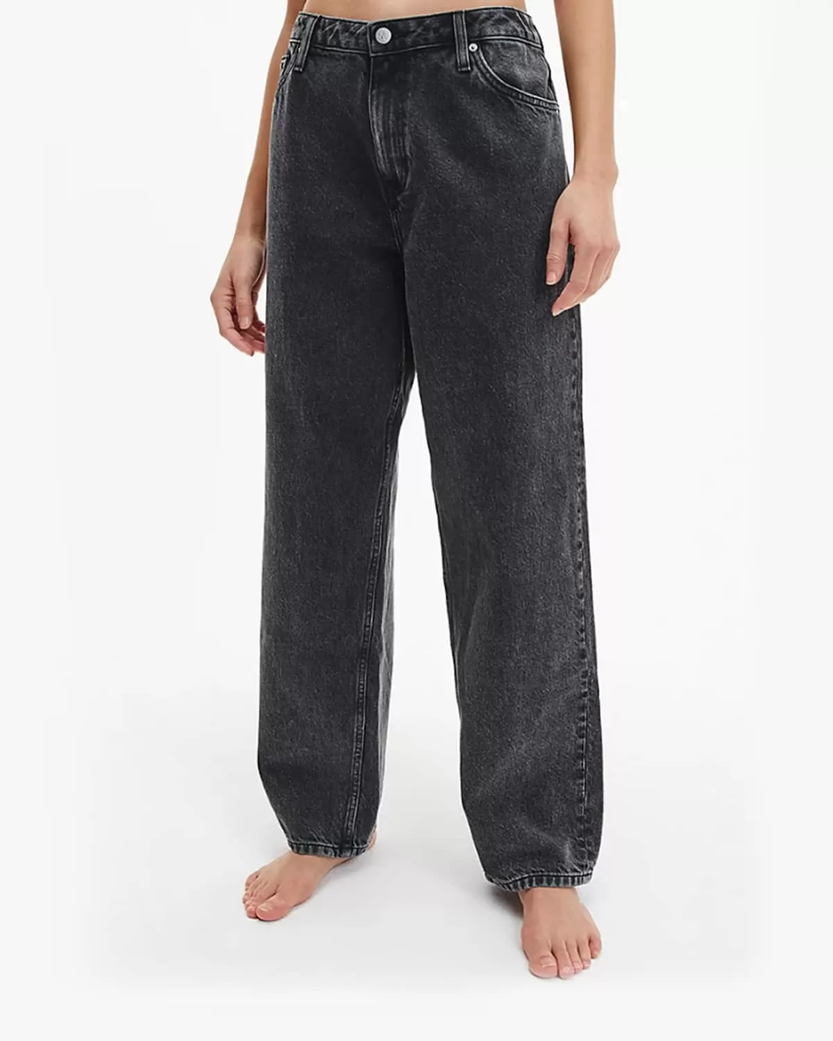 Calvin Klein - 90s Straight Pants Black 