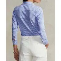 Women Shirt Polo Ralph Lauren Ls Str Heidi-Long Sleeve 211664416002 400 blue 