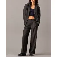 Γυναικείο Παντελόνι Calvin Klein - Soft Crepe Pinstripe