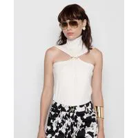 Mallory The label - Whiskey moon Off Shoulder Turtleneck With Mallory Pin 